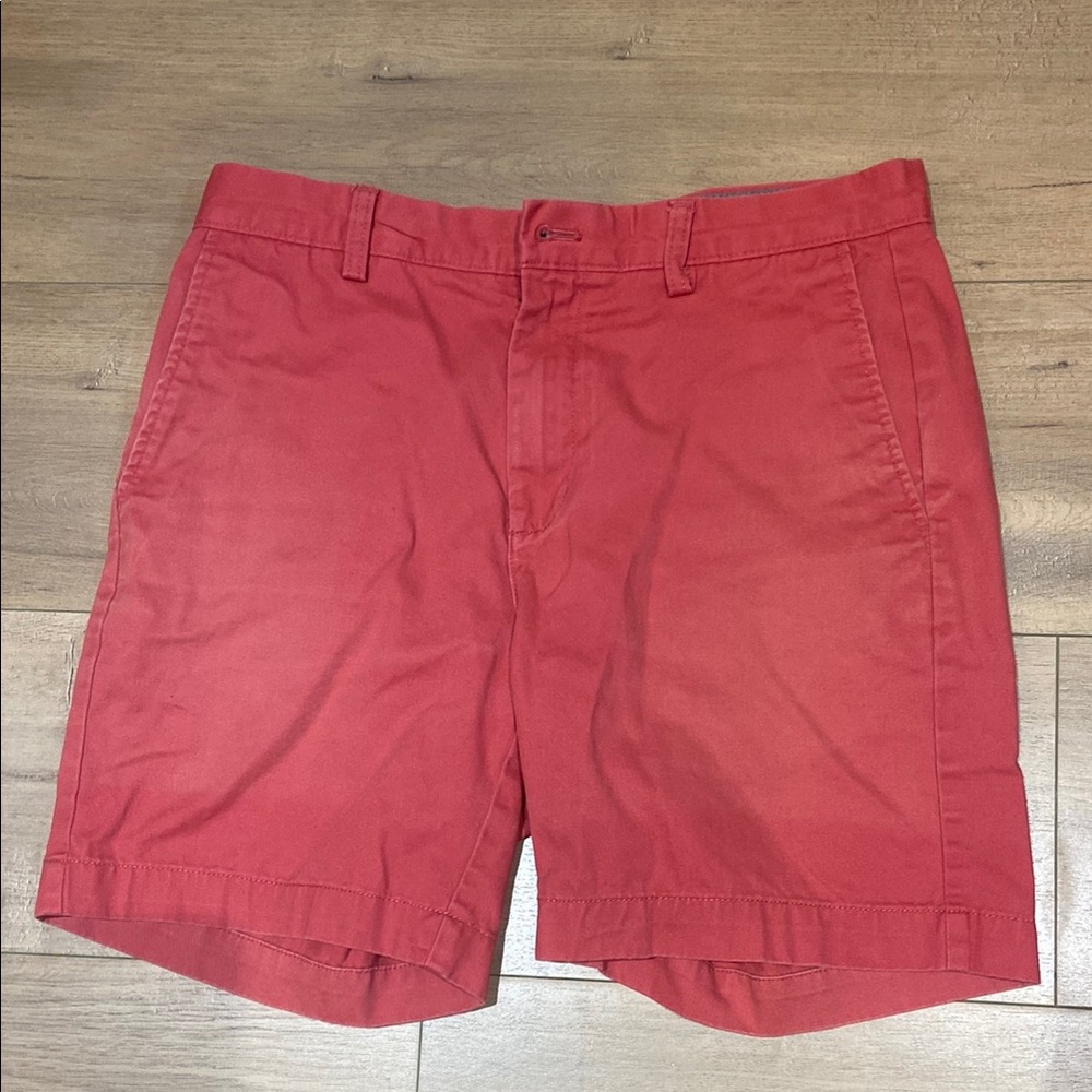Men's Chino Red Shorts